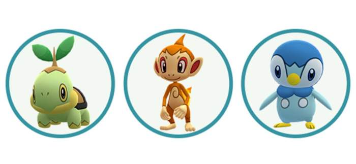 Pokémon GO partner Sinnoh event